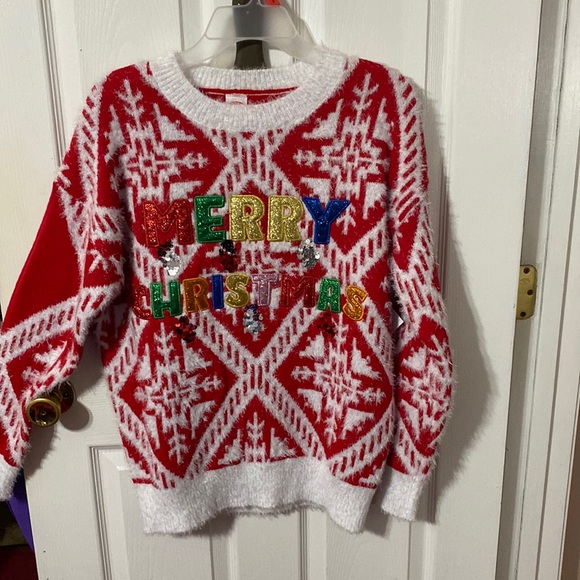Holiday Time Sweaters Holiday Time New Ladies Christmas Sweater